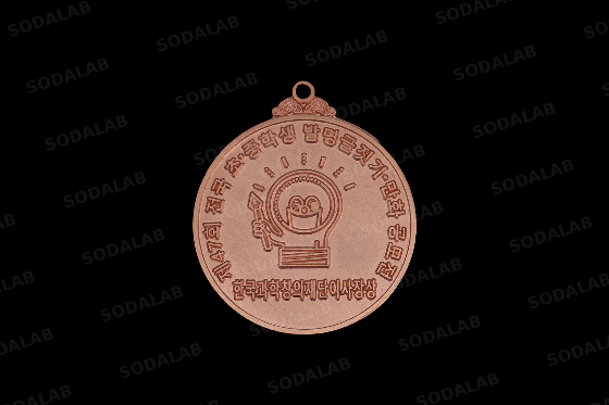 전국 초등학생 발명 글짓기 만화 공모전 메달